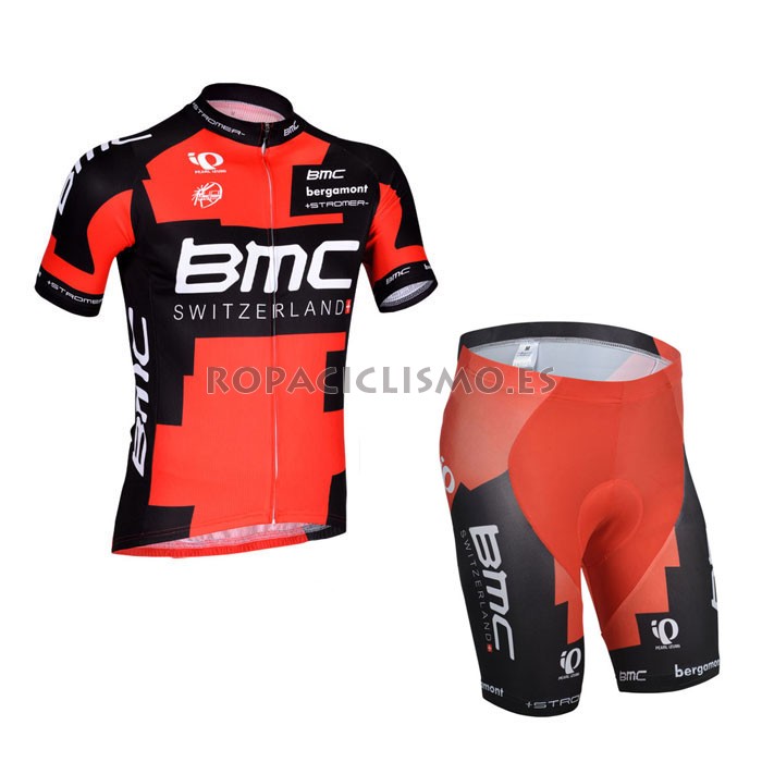 2013 Maillot BMC mangas cortas